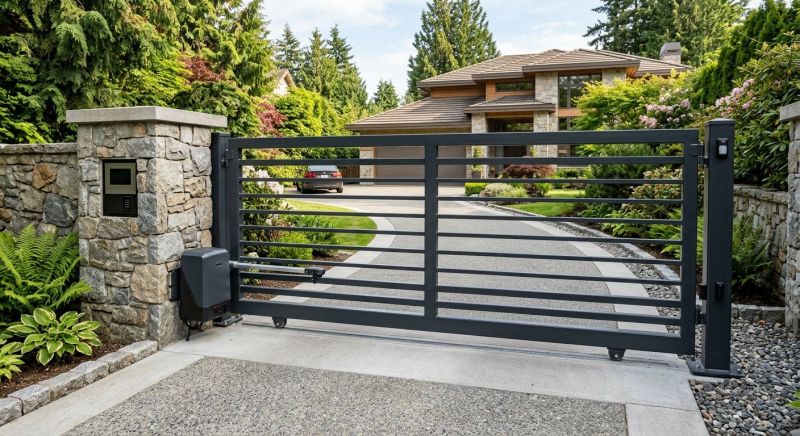 Driveway Gate Replacement in Roswell, GA