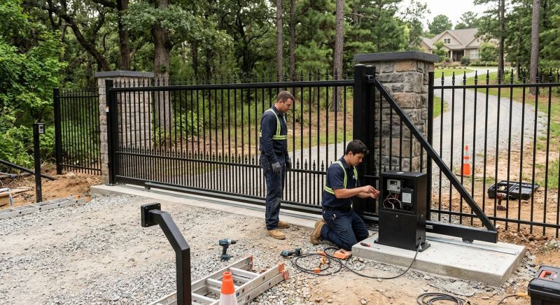 Electric Gate Installation in Boca Raton, FL