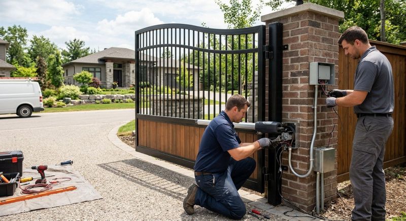 Gate System Installation in Cumming, GA